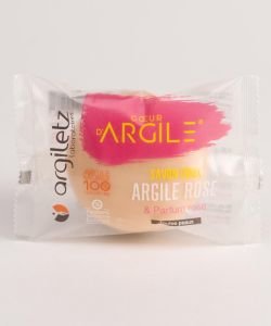 Savon doux Argile rose & parfum rose, 100 g